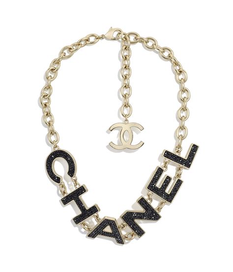 chanel initialnecklace|Chanel costume jewelry.